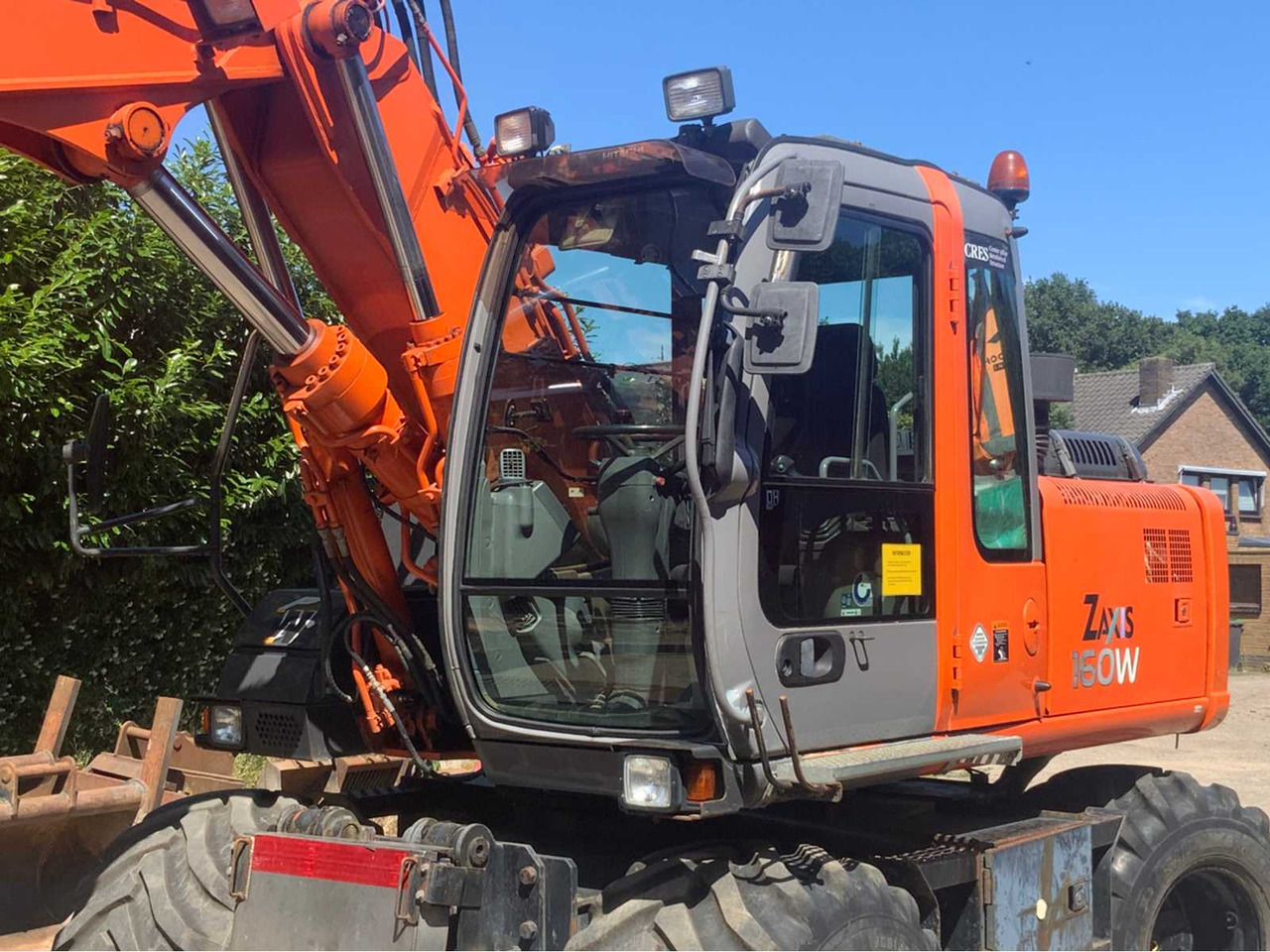 Hitachi ZX 160W - 휠 굴삭기 : 사진 5 Hitachi ZX 160W - 휠 굴삭기 : 사진 5