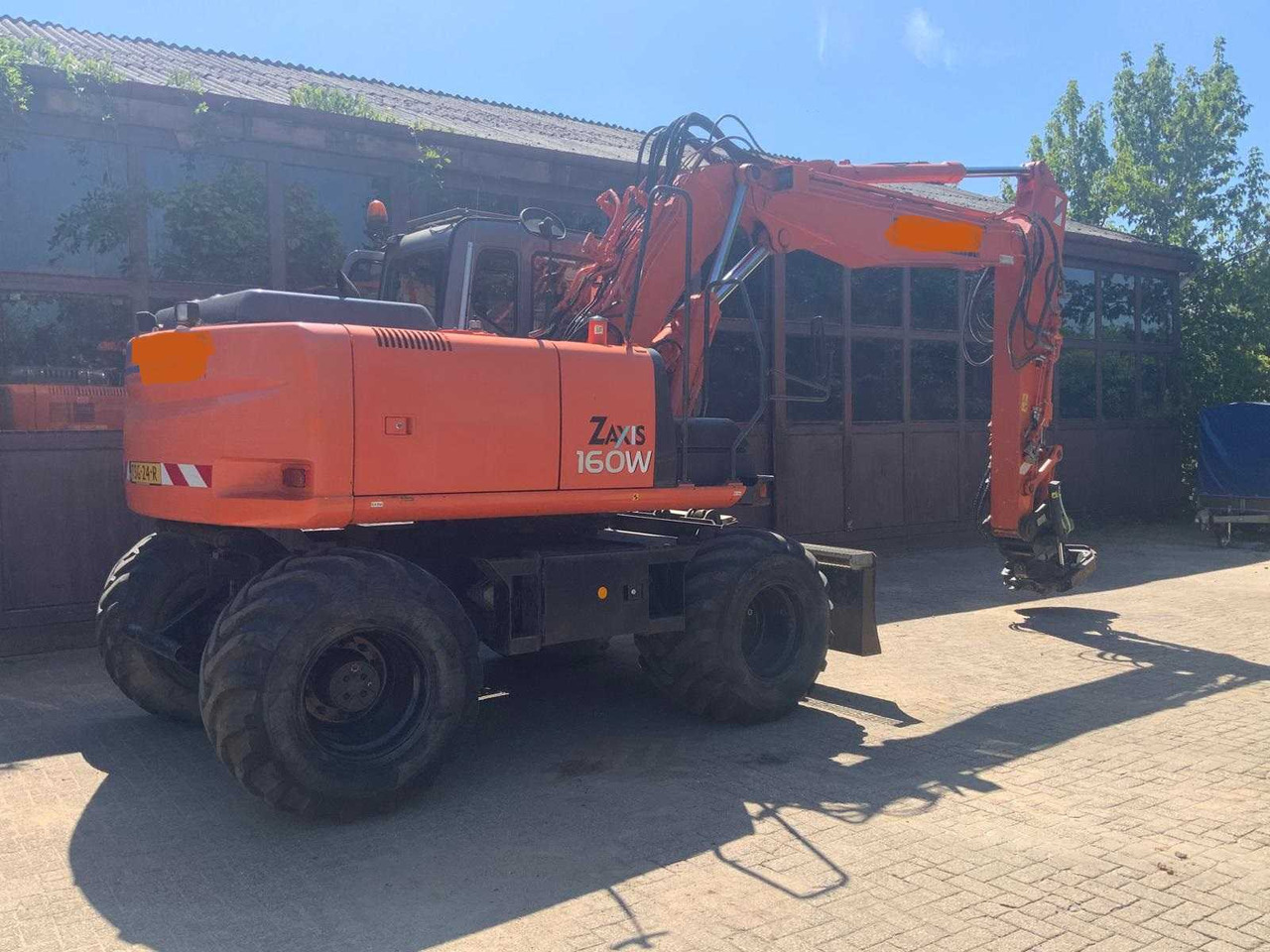 Hitachi ZX 160W - 휠 굴삭기 : 사진 2 Hitachi ZX 160W - 휠 굴삭기 : 사진 2