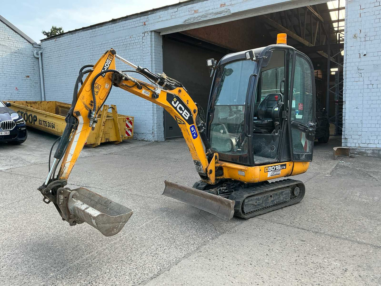 JCB 8018 CTS - 미니 굴삭기 : 사진 3 JCB 8018 CTS - 미니 굴삭기 : 사진 3