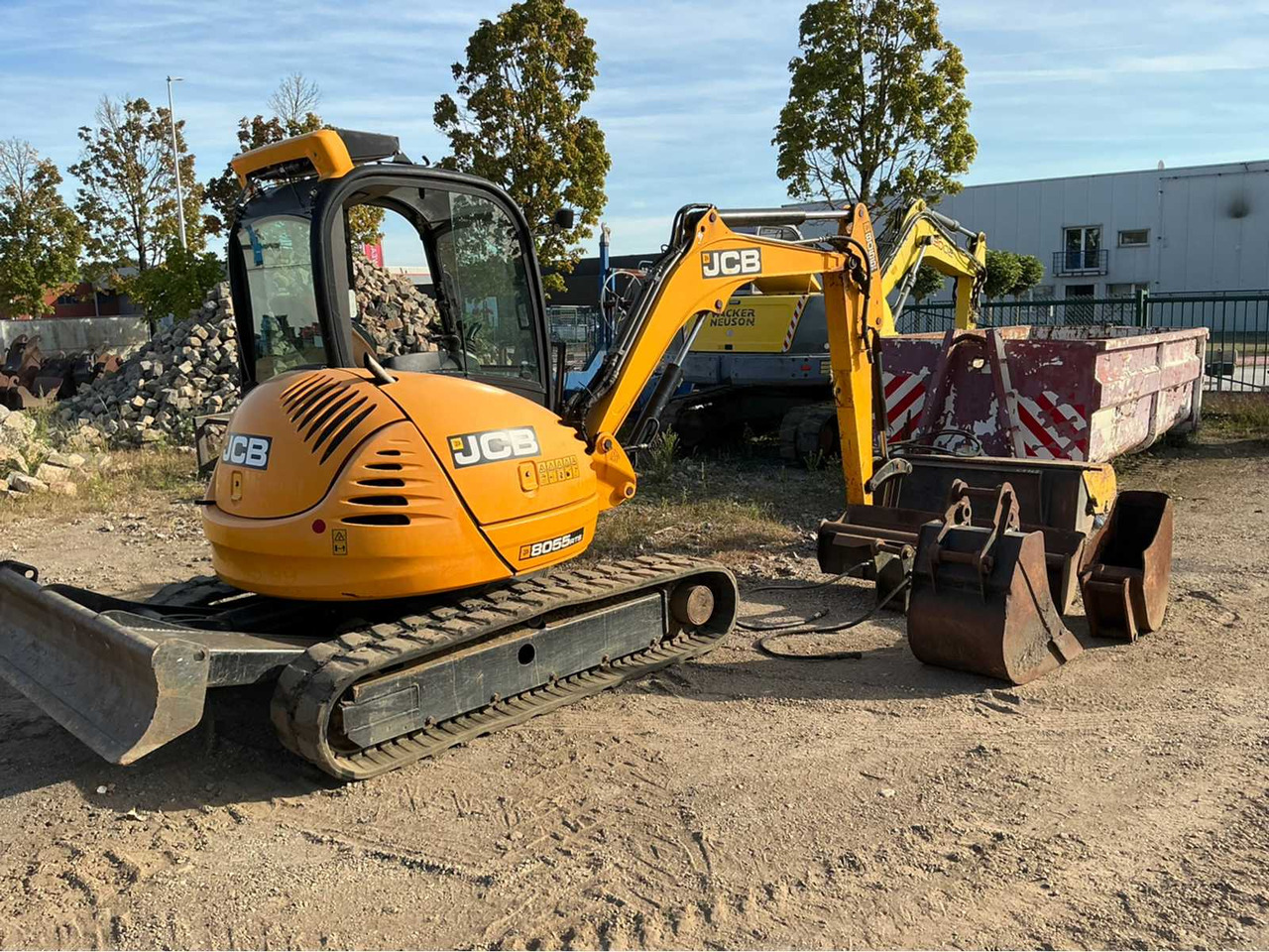 JCB 8055 RTS - 미니 굴삭기 : 사진 4 JCB 8055 RTS - 미니 굴삭기 : 사진 4