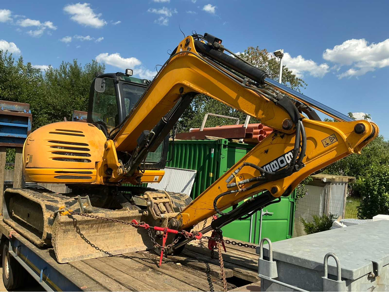 JCB 8085ZTS - 크롤러 굴삭기 : 사진 2 JCB 8085ZTS - 크롤러 굴삭기 : 사진 2