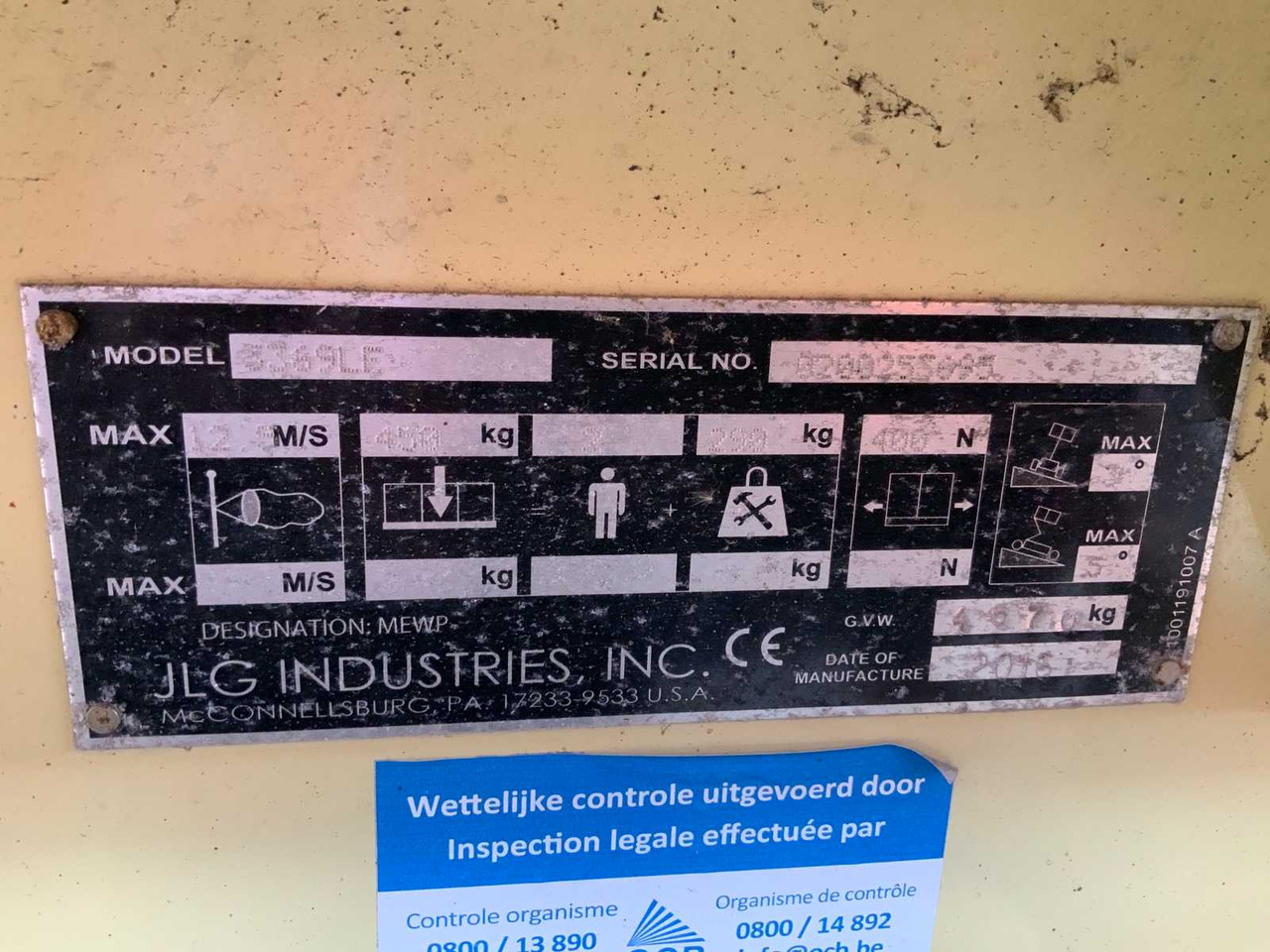 고가작업 플랫폼 JLG 3369LE : 사진 23 고가작업 플랫폼 JLG 3369LE : 사진 23