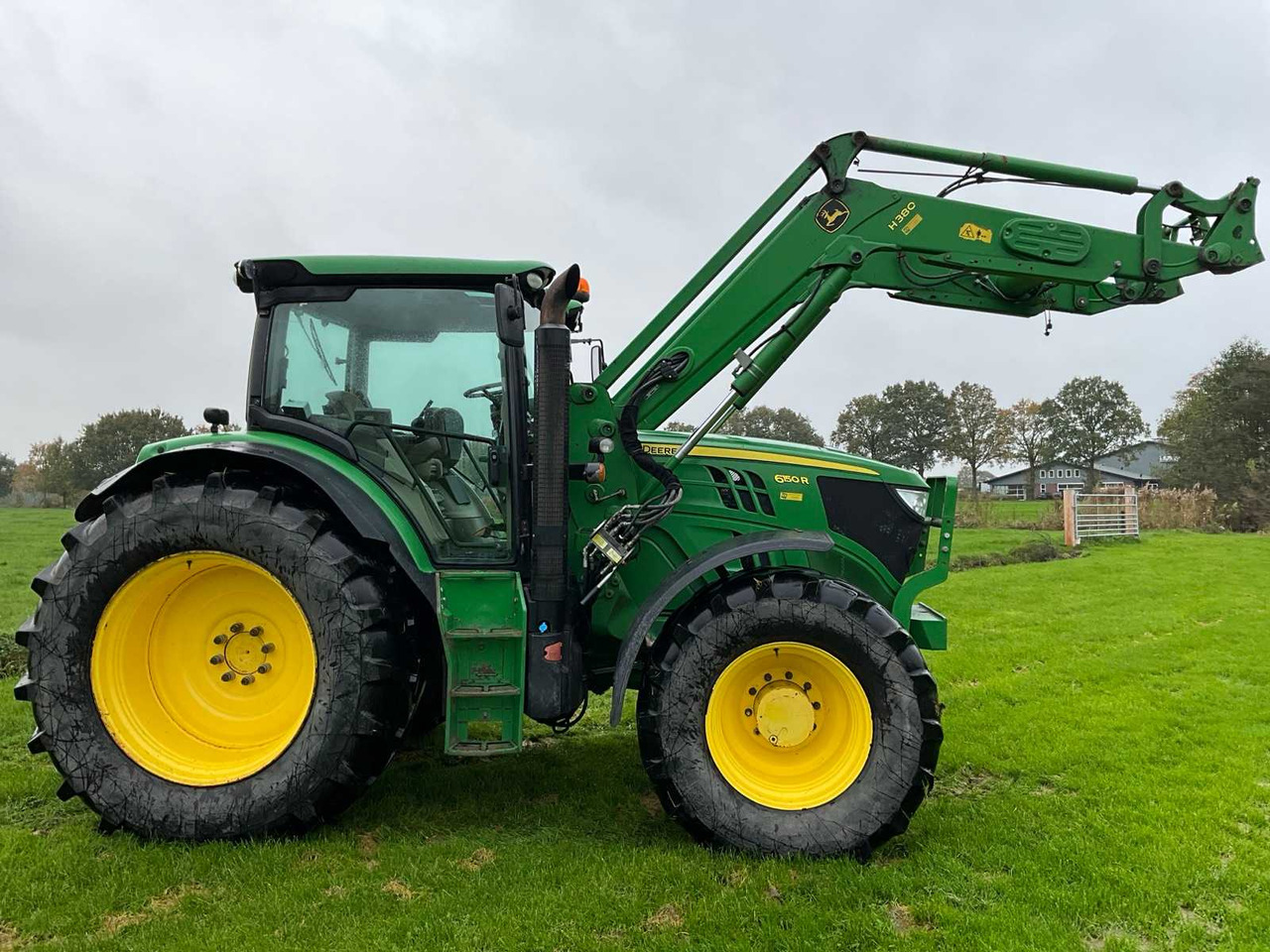 John Deere 6150R Autopower - 장궤형 트랙터 : 사진 5 John Deere 6150R Autopower - 장궤형 트랙터 : 사진 5
