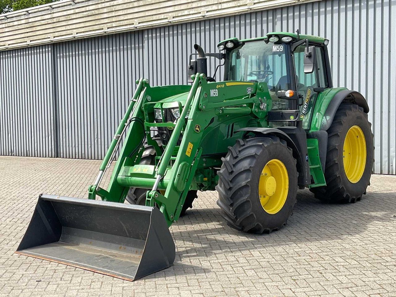 John Deere 6155M - 장궤형 트랙터 : 사진 1 John Deere 6155M - 장궤형 트랙터 : 사진 1