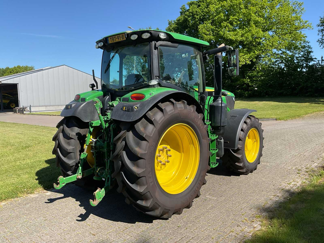 John Deere 6155R - 장궤형 트랙터 : 사진 5 John Deere 6155R - 장궤형 트랙터 : 사진 5