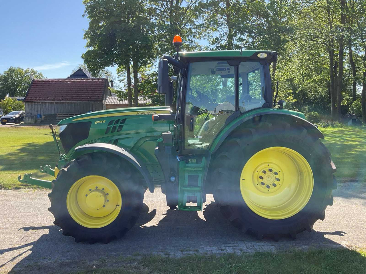 John Deere 6155R - 장궤형 트랙터 : 사진 2 John Deere 6155R - 장궤형 트랙터 : 사진 2