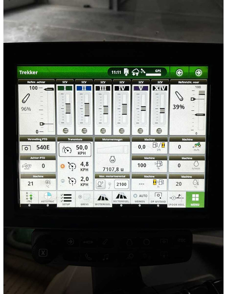 장궤형 트랙터 John Deere 6250R : 사진 8