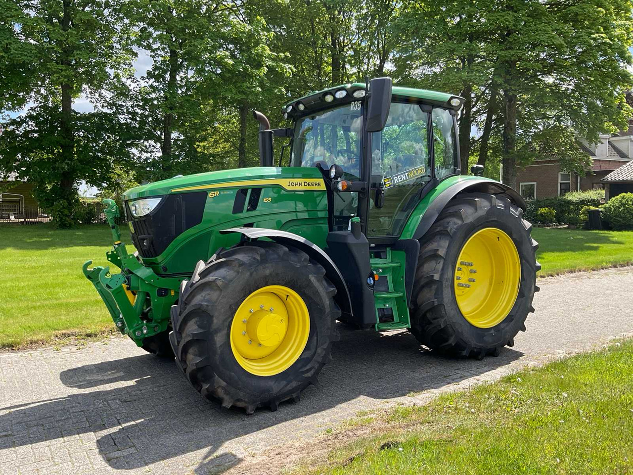 John Deere 6R155 - 장궤형 트랙터 : 사진 1 John Deere 6R155 - 장궤형 트랙터 : 사진 1