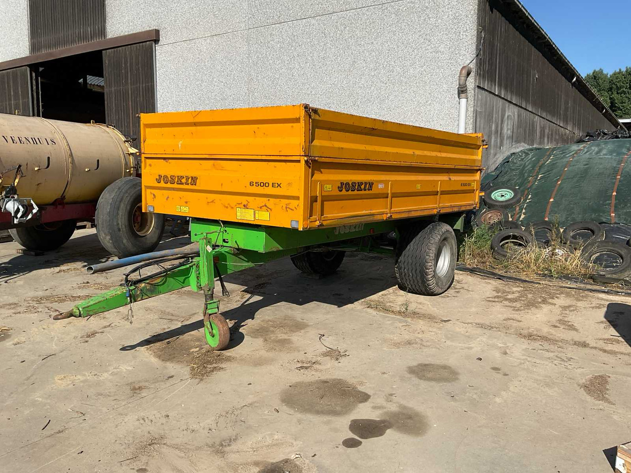 Joskin 6500 EX - 농장 티핑 트레일러/ 덤프 : 사진 1 Joskin 6500 EX - 농장 티핑 트레일러/ 덤프 : 사진 1