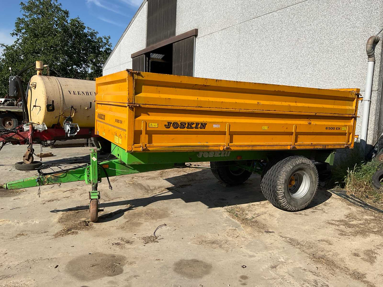 Joskin 6500 EX - 농장 티핑 트레일러/ 덤프 : 사진 3 Joskin 6500 EX - 농장 티핑 트레일러/ 덤프 : 사진 3