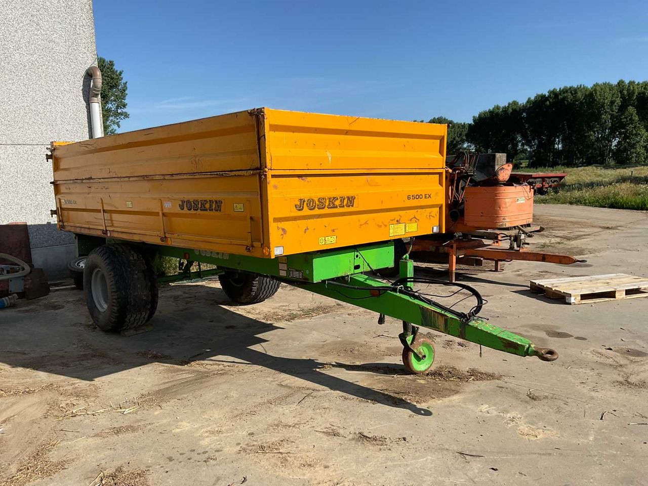 Joskin 6500 EX - 농장 티핑 트레일러/ 덤프 : 사진 5 Joskin 6500 EX - 농장 티핑 트레일러/ 덤프 : 사진 5