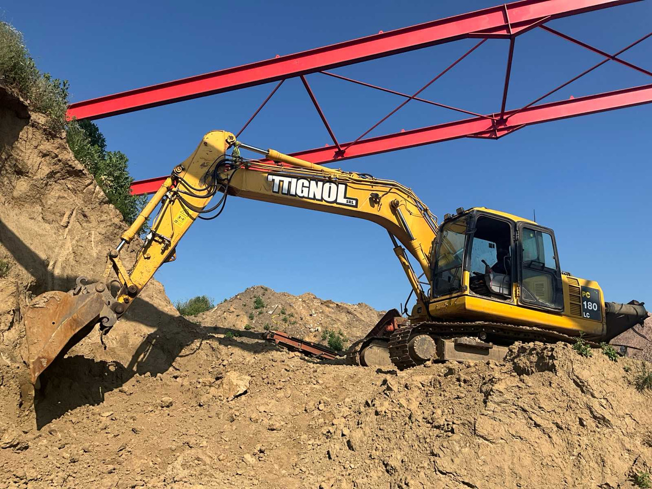 KOMATSU PC180LC-7 EO - 크롤러 굴삭기 : 사진 1 KOMATSU PC180LC-7 EO - 크롤러 굴삭기 : 사진 1
