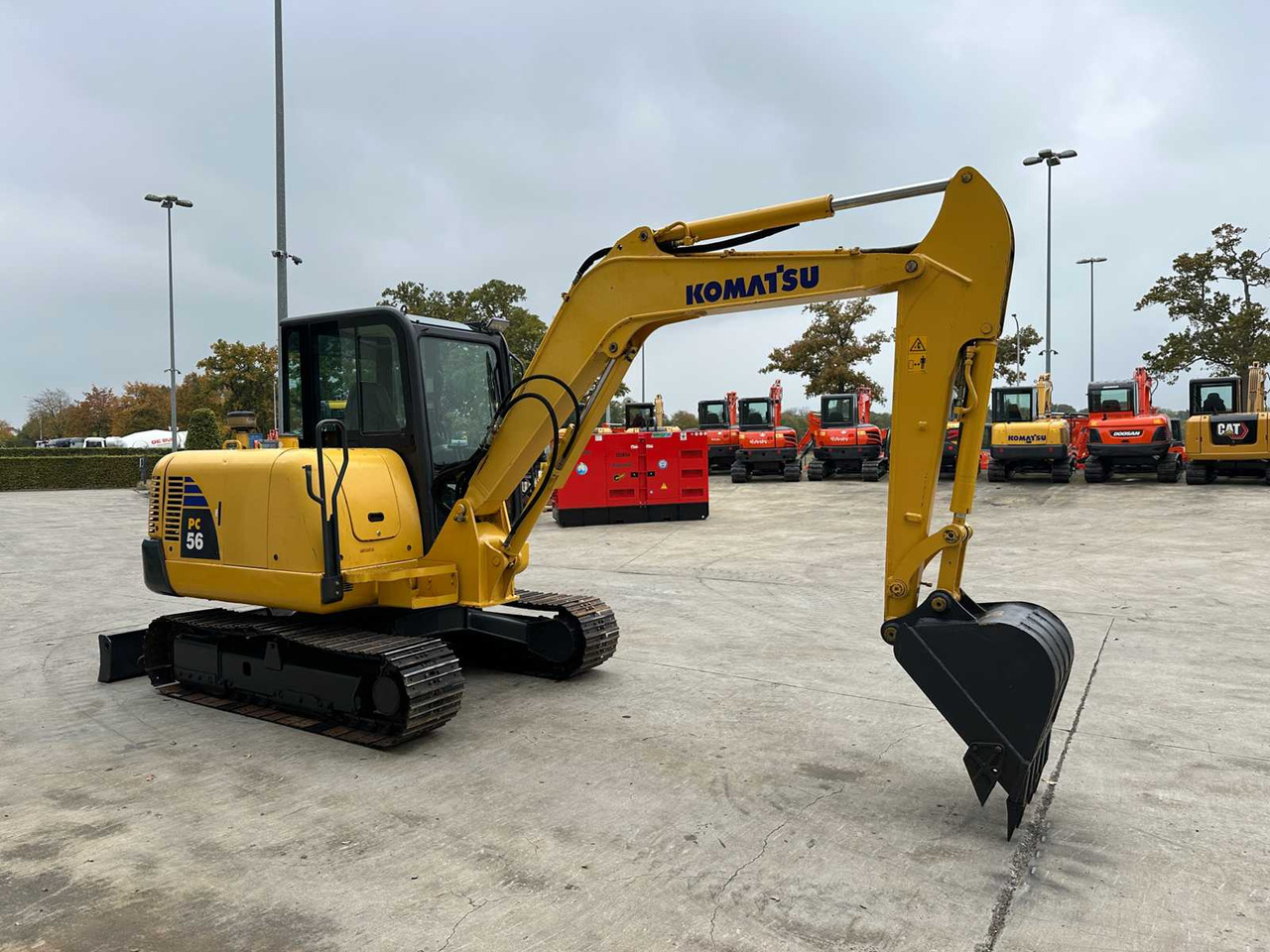 Komatsu PC56-7 - 크롤러 굴삭기 : 사진 3 Komatsu PC56-7 - 크롤러 굴삭기 : 사진 3