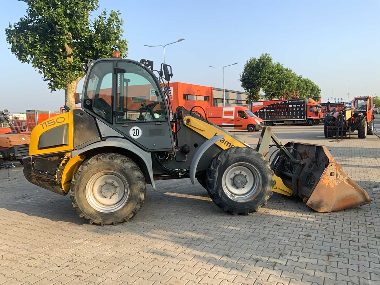 Kramer Allrad 1150 347-04 - 휠 로더 : 사진 4 Kramer Allrad 1150 347-04 - 휠 로더 : 사진 4