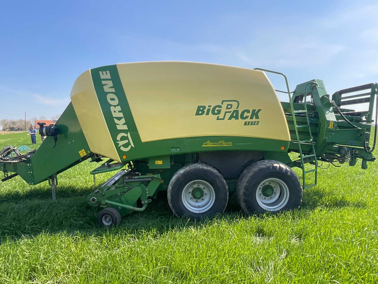 Krone Big pack 1270 - 정사각 베일러 : 사진 1 Krone Big pack 1270 - 정사각 베일러 : 사진 1
