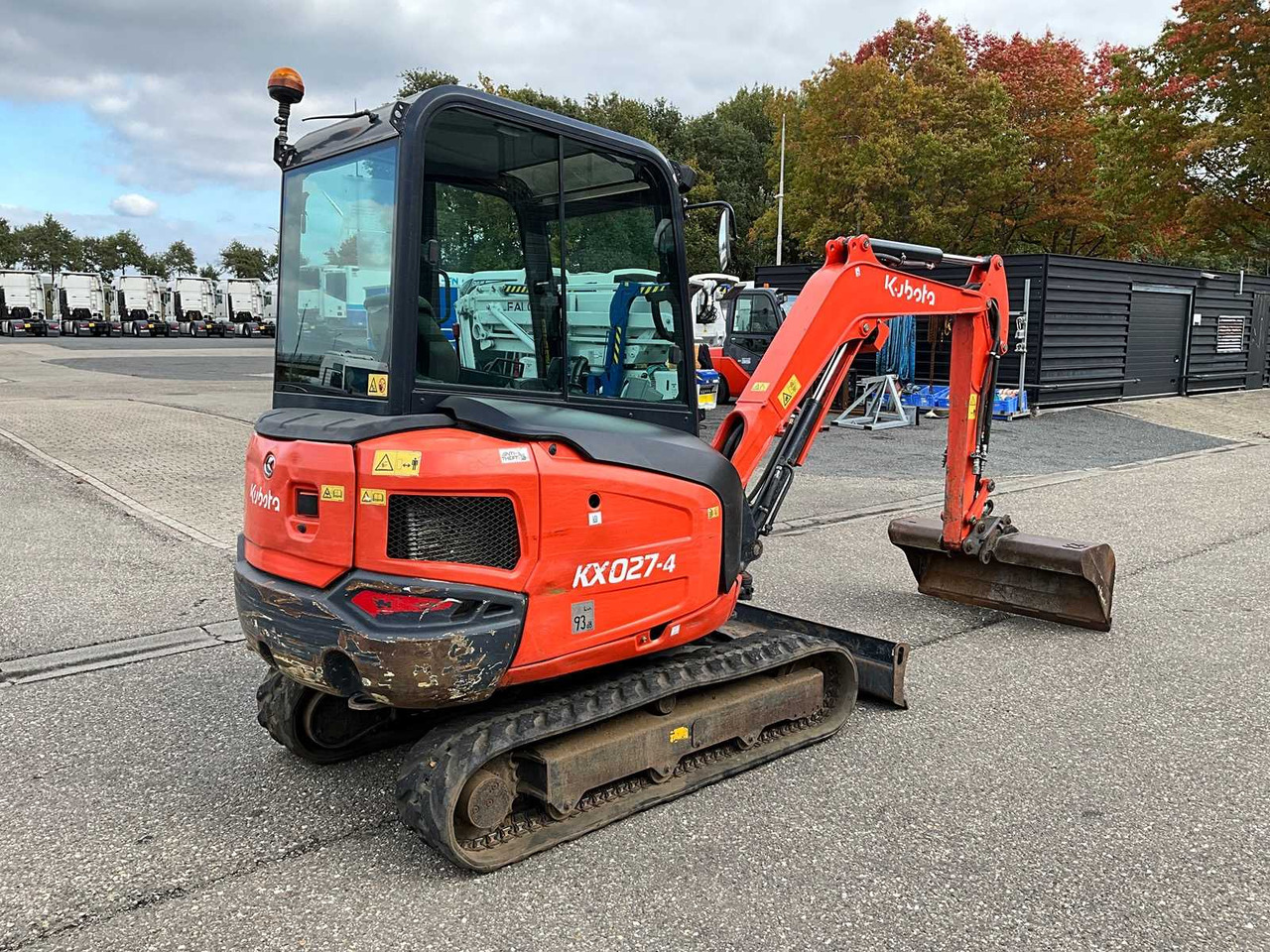 Kubota KX027-4 HI - 미니 굴삭기 : 사진 5 Kubota KX027-4 HI - 미니 굴삭기 : 사진 5