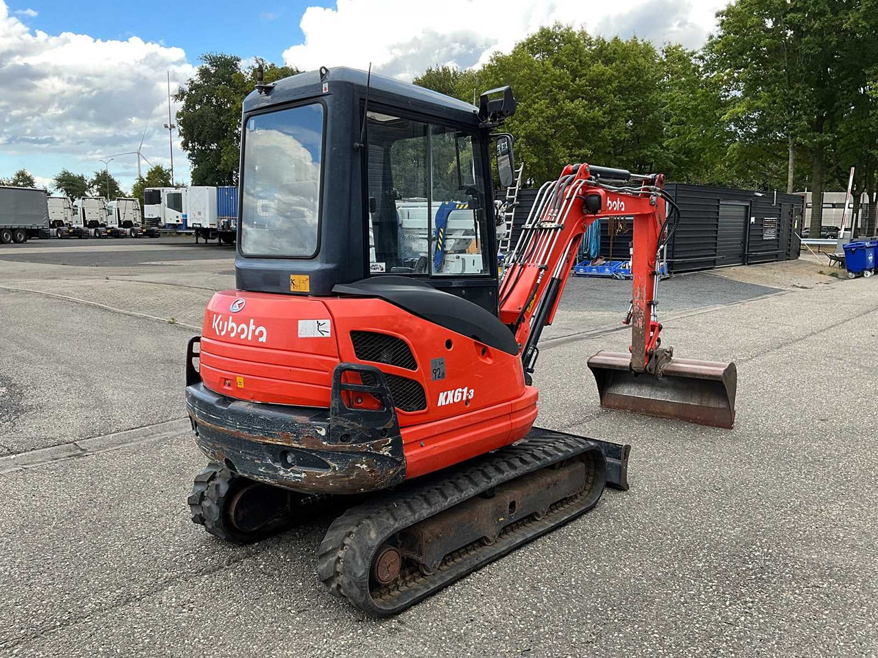 Kubota KX61-3 - 미니 굴삭기 : 사진 5 Kubota KX61-3 - 미니 굴삭기 : 사진 5
