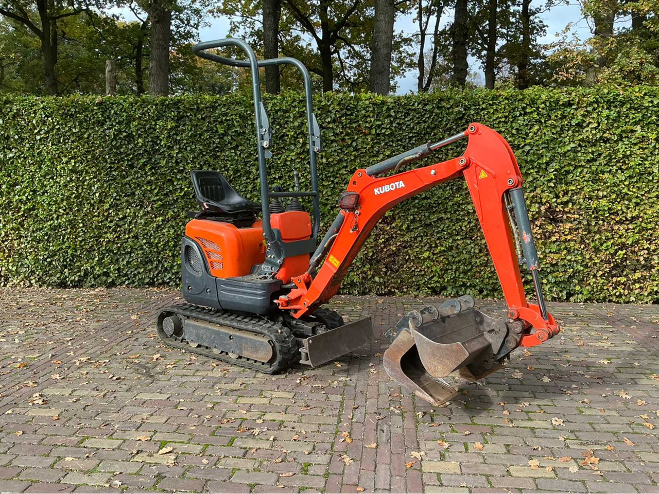 Kubota U10-3 - 미니 굴삭기 : 사진 5 Kubota U10-3 - 미니 굴삭기 : 사진 5