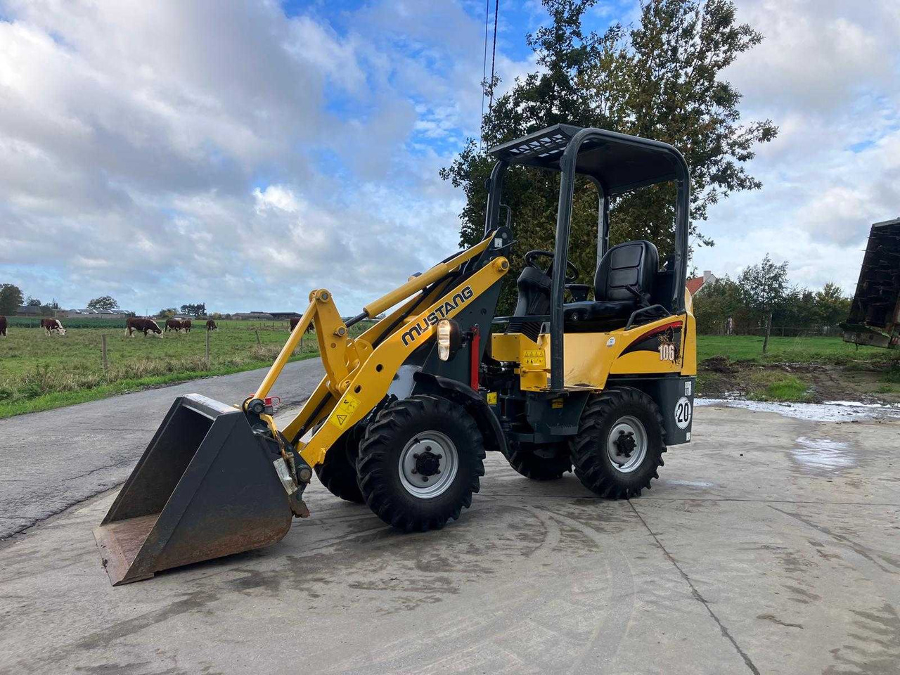 Mustang AL 100 - 휠 로더 : 사진 3 Mustang AL 100 - 휠 로더 : 사진 3