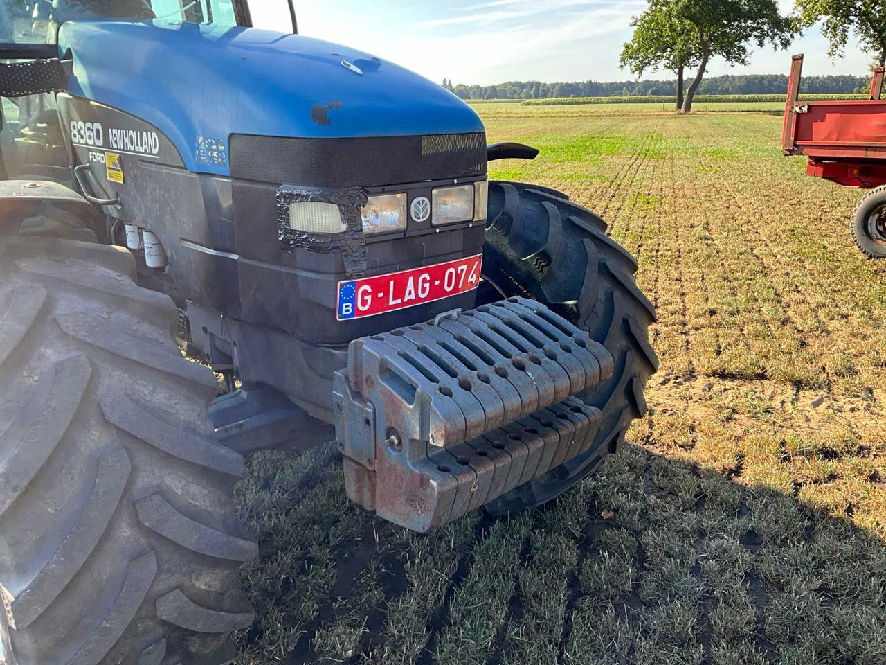 장궤형 트랙터 New Holland 1998 NEW HOLLAND 8360 DT ALL-WHEEL DRIVE FARM TRACTOR : 사진 9