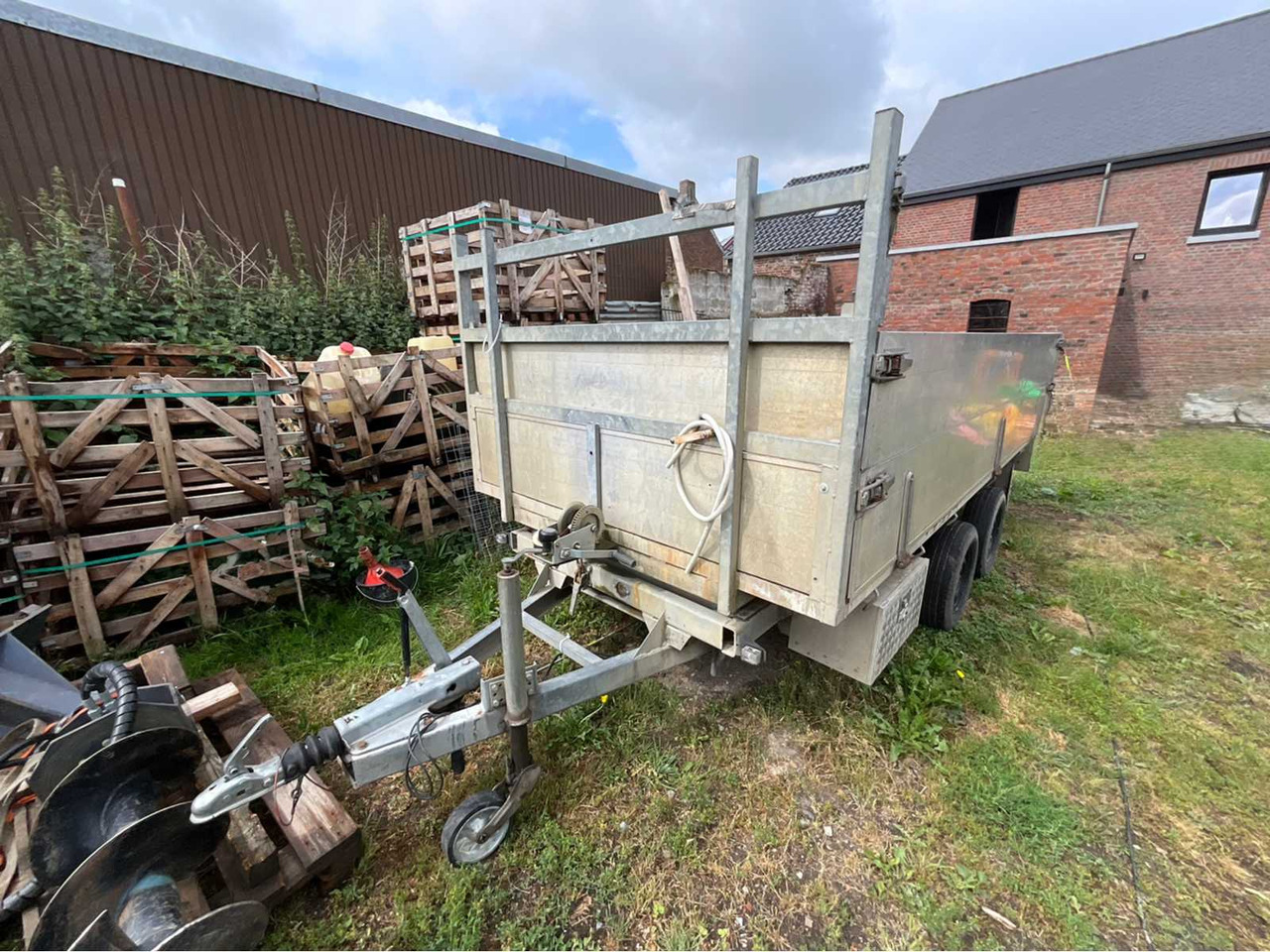 RW RW2500KG - 농장 티핑 트레일러/ 덤프 : 사진 1 RW RW2500KG - 농장 티핑 트레일러/ 덤프 : 사진 1