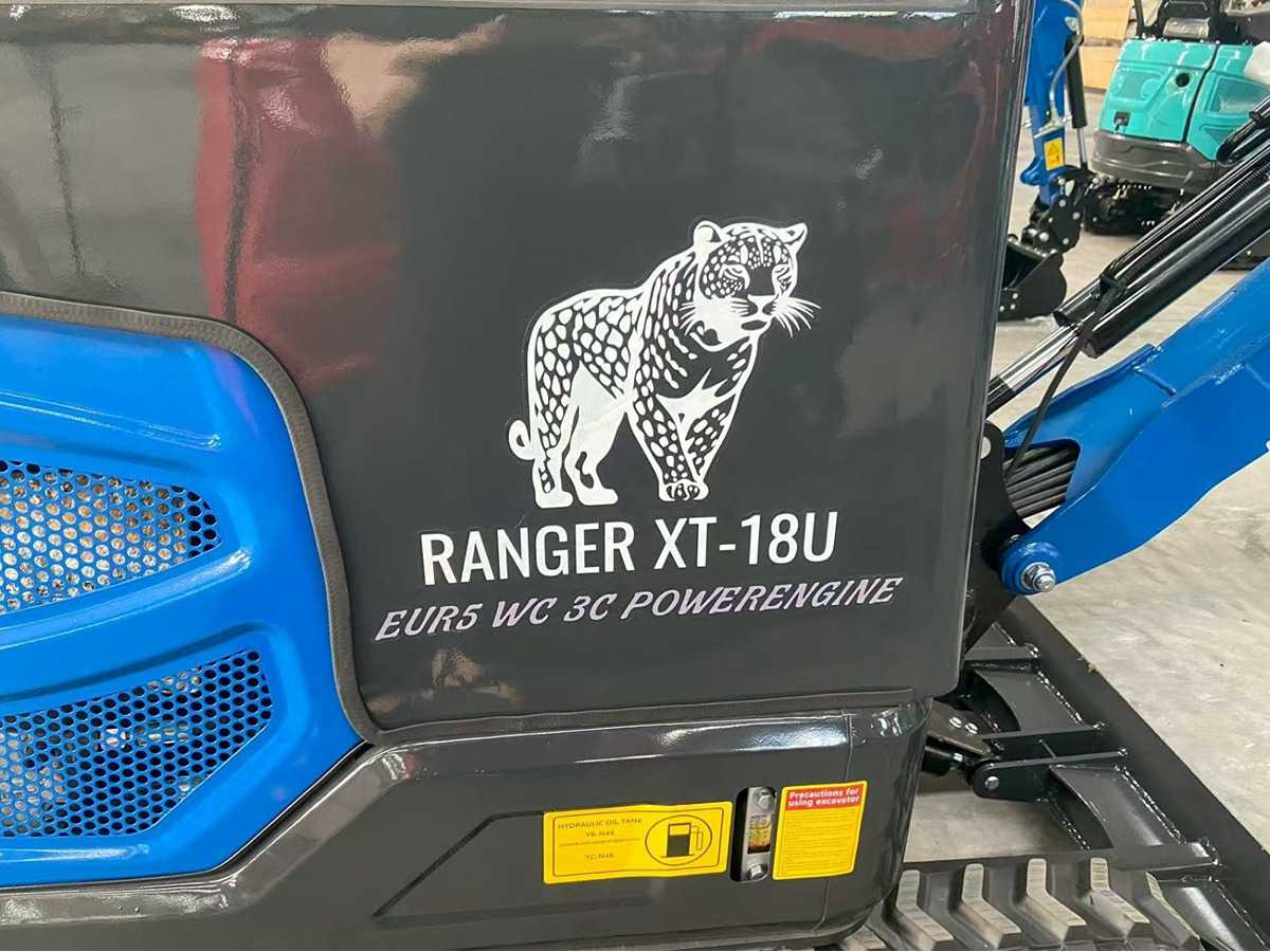 Ranger XT-18U - 미니 굴삭기 : 사진 4 Ranger XT-18U - 미니 굴삭기 : 사진 4