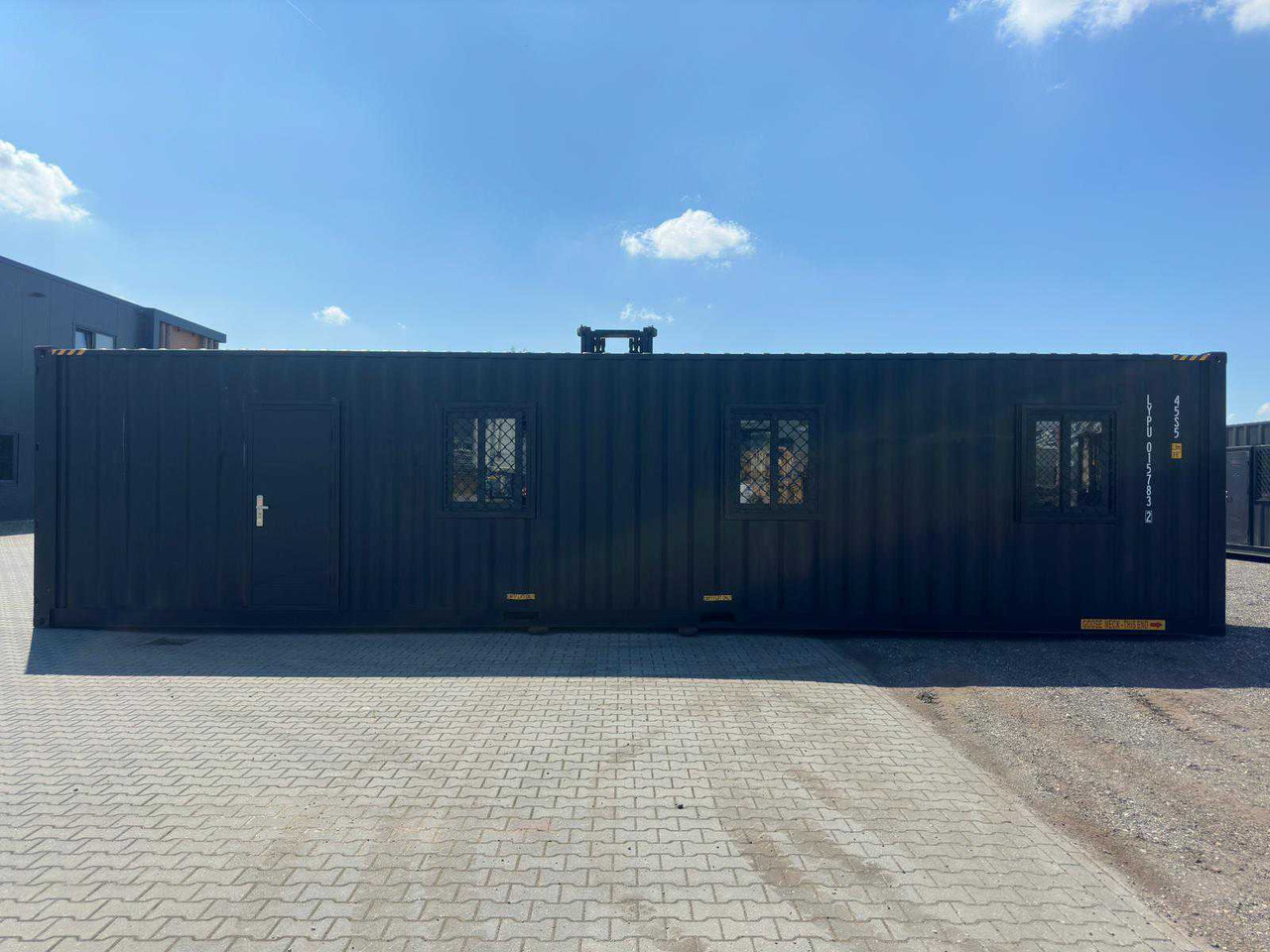 Rhino-Cross-Containers 1 Deur en 3 Ramen Zwart - 건설 컨테이너 : 사진 3 Rhino-Cross-Containers 1 Deur en 3 Ramen Zwart - 건설 컨테이너 : 사진 3