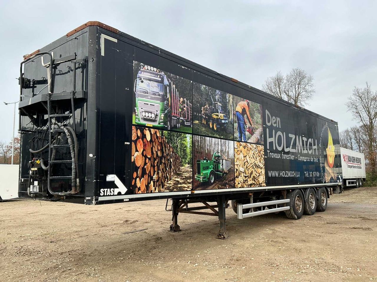 STAS MF1194 WALKING FLOOR SEMI-TRAILER - 세미 트레일러 : 사진 1 STAS MF1194 WALKING FLOOR SEMI-TRAILER - 세미 트레일러 : 사진 1