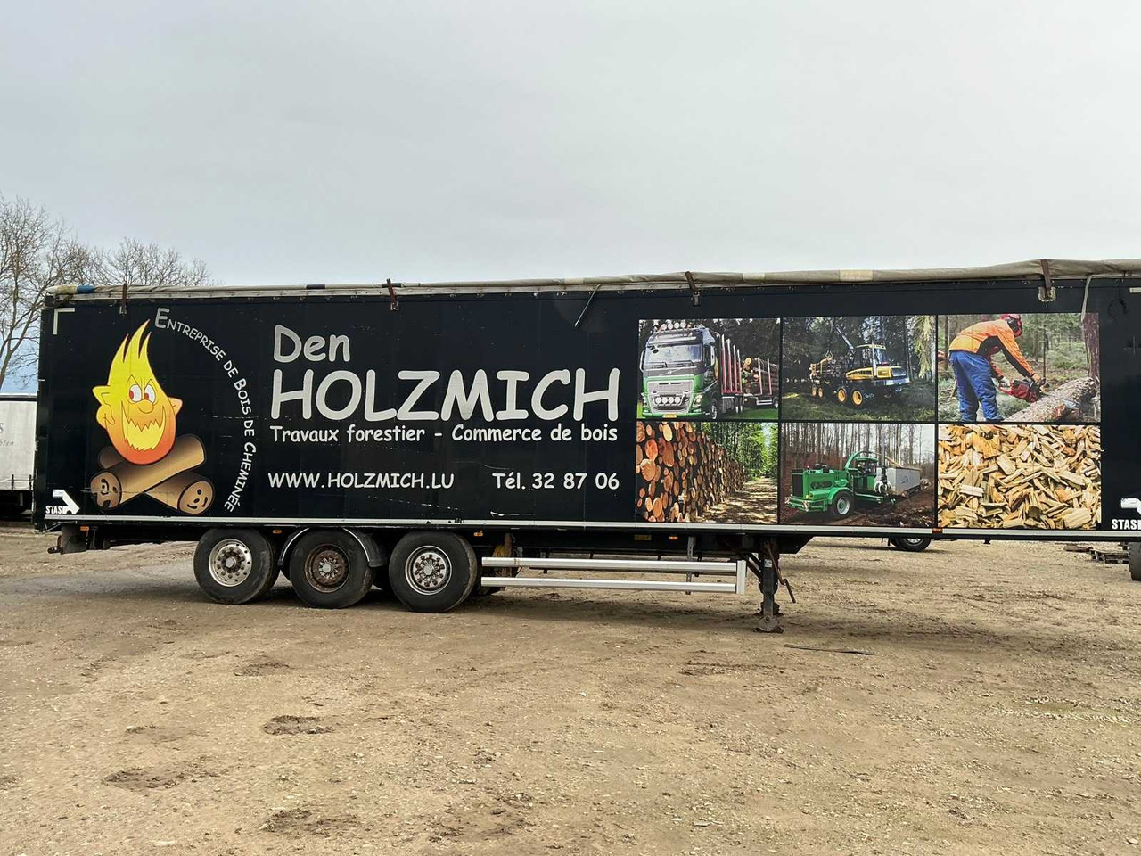 STAS MF1194 WALKING FLOOR SEMI-TRAILER - 세미 트레일러 : 사진 4 STAS MF1194 WALKING FLOOR SEMI-TRAILER - 세미 트레일러 : 사진 4