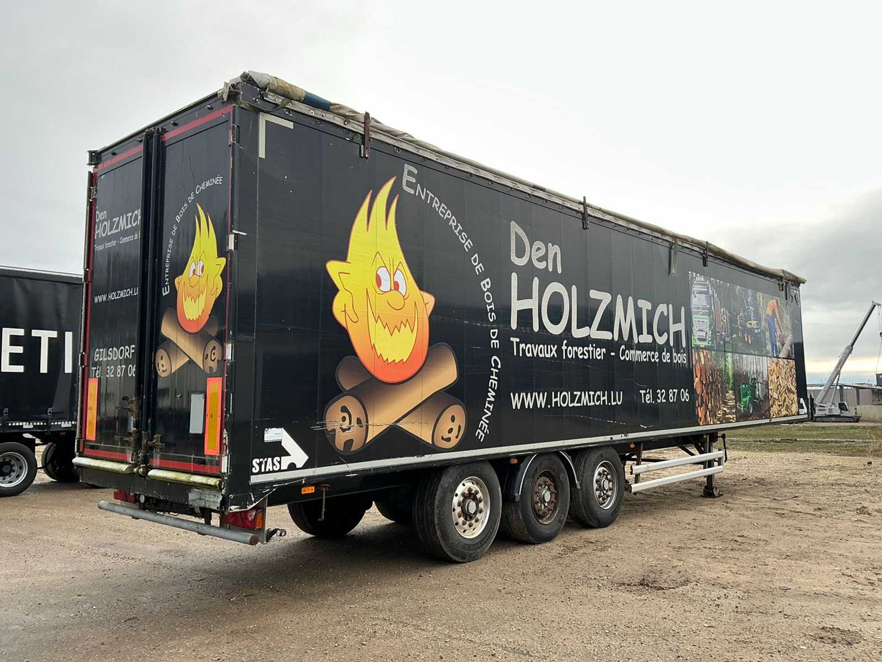 STAS MF1194 WALKING FLOOR SEMI-TRAILER - 세미 트레일러 : 사진 5 STAS MF1194 WALKING FLOOR SEMI-TRAILER - 세미 트레일러 : 사진 5