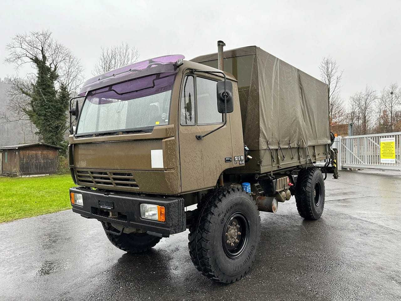 STEYR 12S18 4X4, WITHOUT CRANE - 트럭 : 사진 5 STEYR 12S18 4X4, WITHOUT CRANE - 트럭 : 사진 5