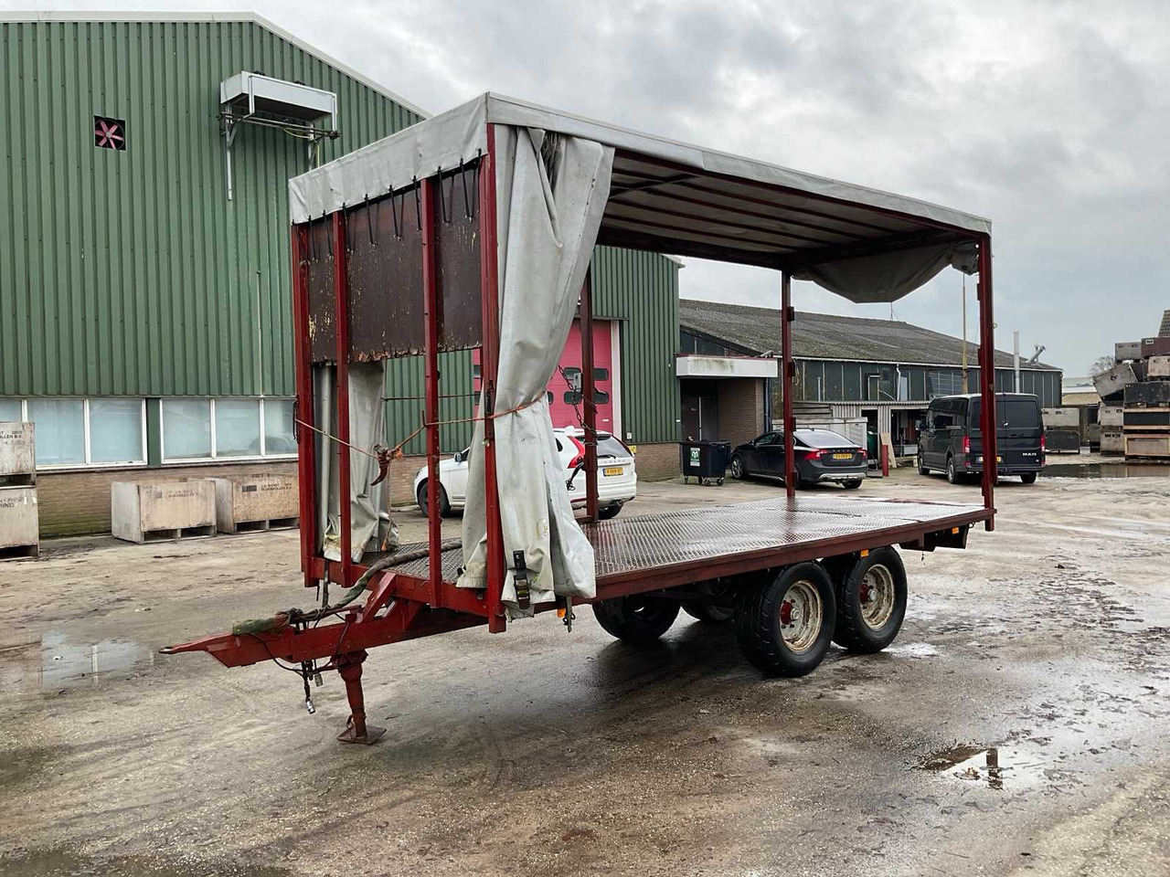 Sail cart - 농장 플랫폼 트레일러 : 사진 1 Sail cart - 농장 플랫폼 트레일러 : 사진 1