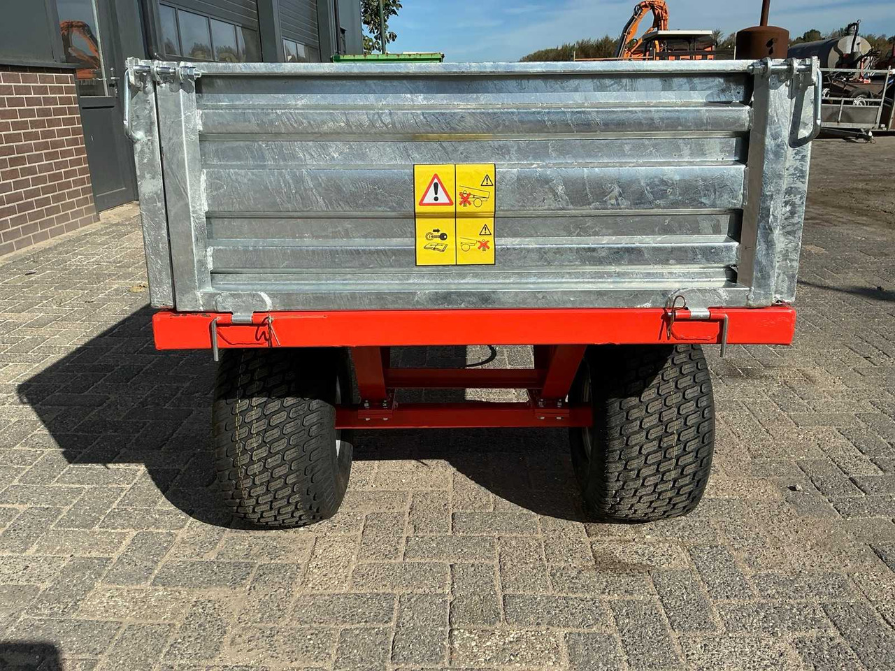 Single axle Dumper trailer - 농장 티핑 트레일러/ 덤프 : 사진 3 Single axle Dumper trailer - 농장 티핑 트레일러/ 덤프 : 사진 3