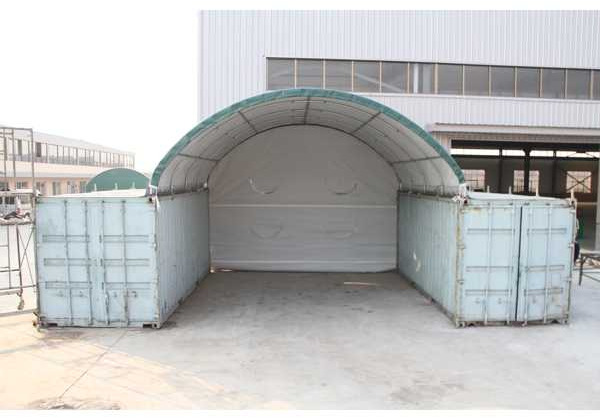 Stahlworks 20ft 6x6 meter met eind zeil - 저장 탱크 : 사진 2 Stahlworks 20ft 6x6 meter met eind zeil - 저장 탱크 : 사진 2