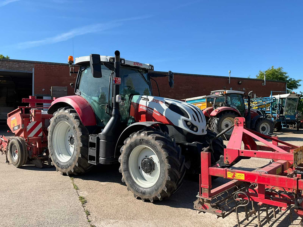 Steyr PROFI4135 - 장궤형 트랙터 : 사진 4 Steyr PROFI4135 - 장궤형 트랙터 : 사진 4