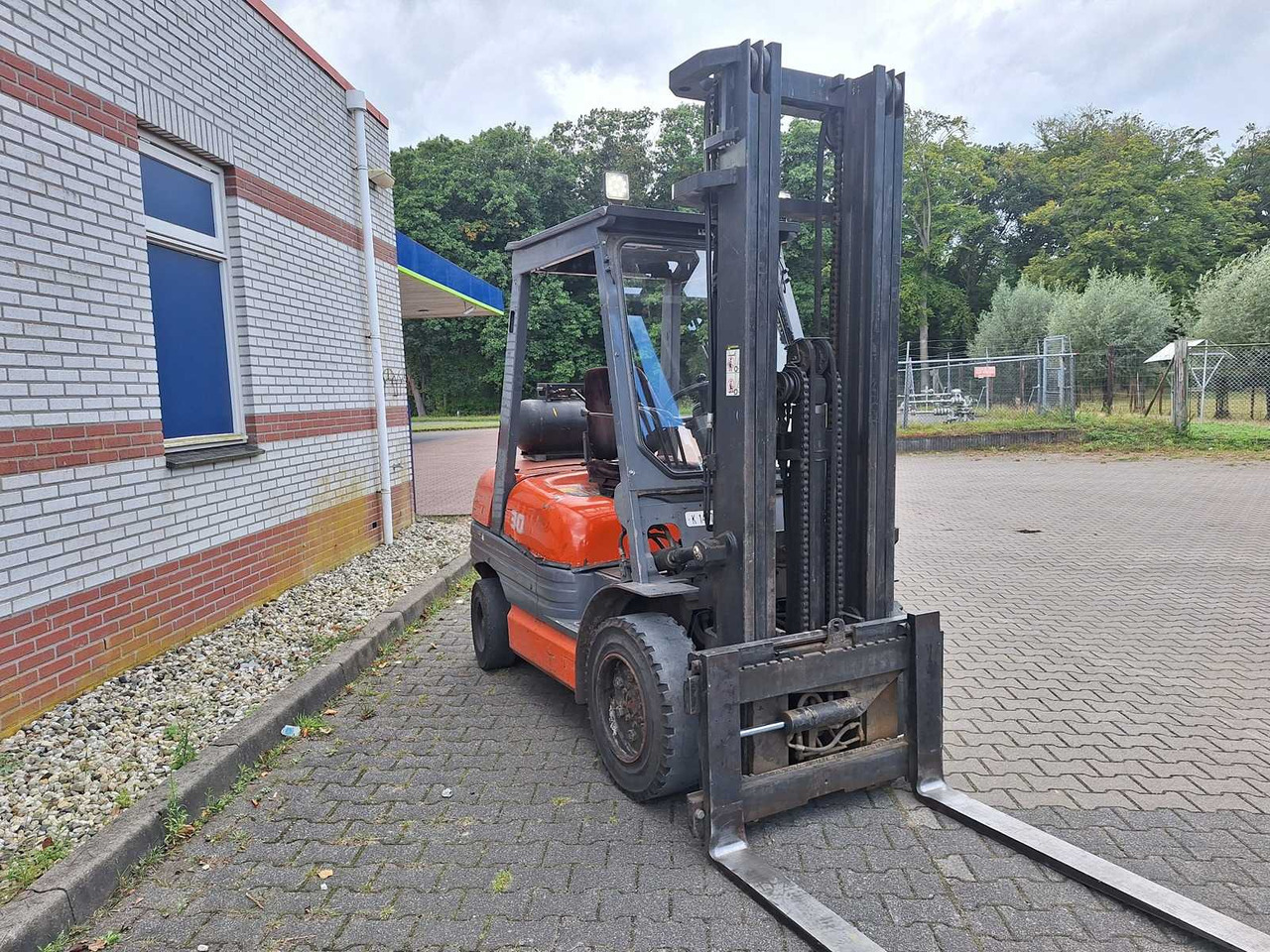 지게차 TOYOTA - 1995 - 02 6FGF30 - FORKLIFT TRIPLEX -FREE-LIFT - SIDE-SHIFT : 사진 6