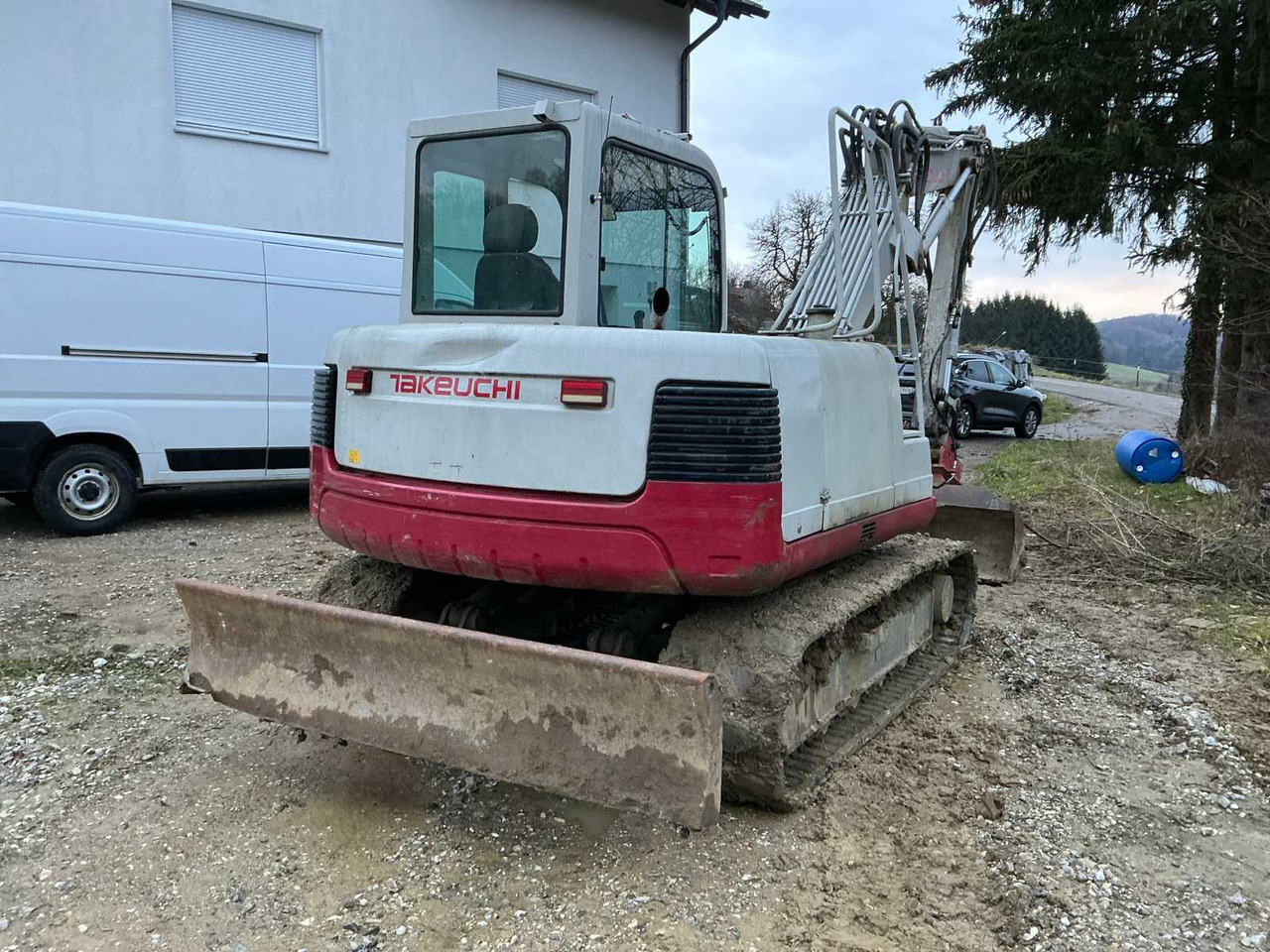 Takeuchi TB175 - 크롤러 굴삭기 : 사진 4 Takeuchi TB175 - 크롤러 굴삭기 : 사진 4
