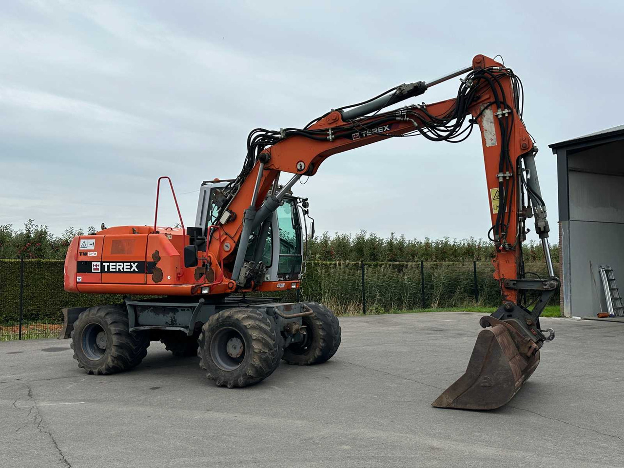 Terex TW150 - 휠 굴삭기 : 사진 3 Terex TW150 - 휠 굴삭기 : 사진 3