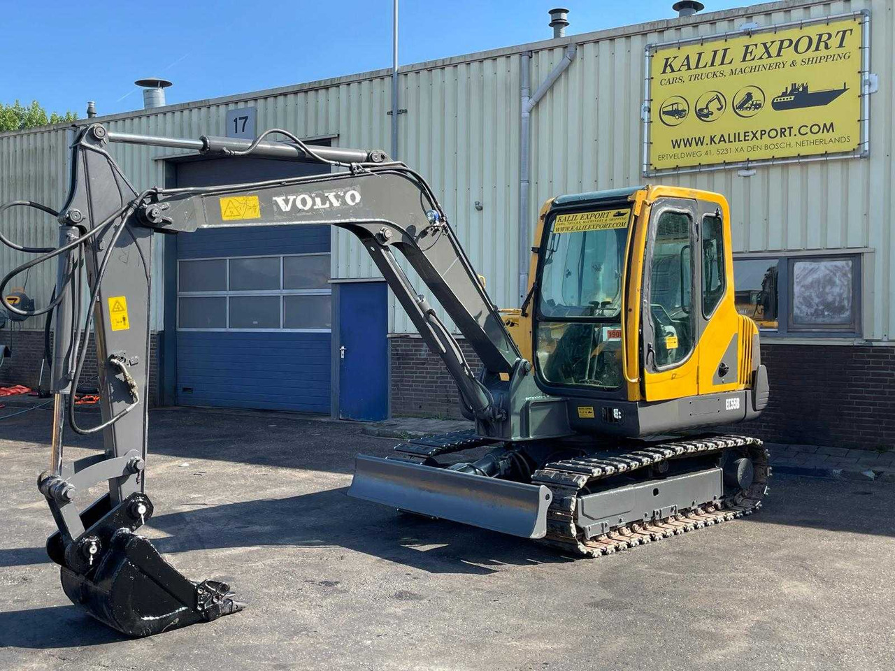 VOLVO EC55B - 2008 - EXCAVATOR - MINI EXCAVATOR - 미니 굴삭기 : 사진 3 VOLVO EC55B - 2008 - EXCAVATOR - MINI EXCAVATOR - 미니 굴삭기 : 사진 3