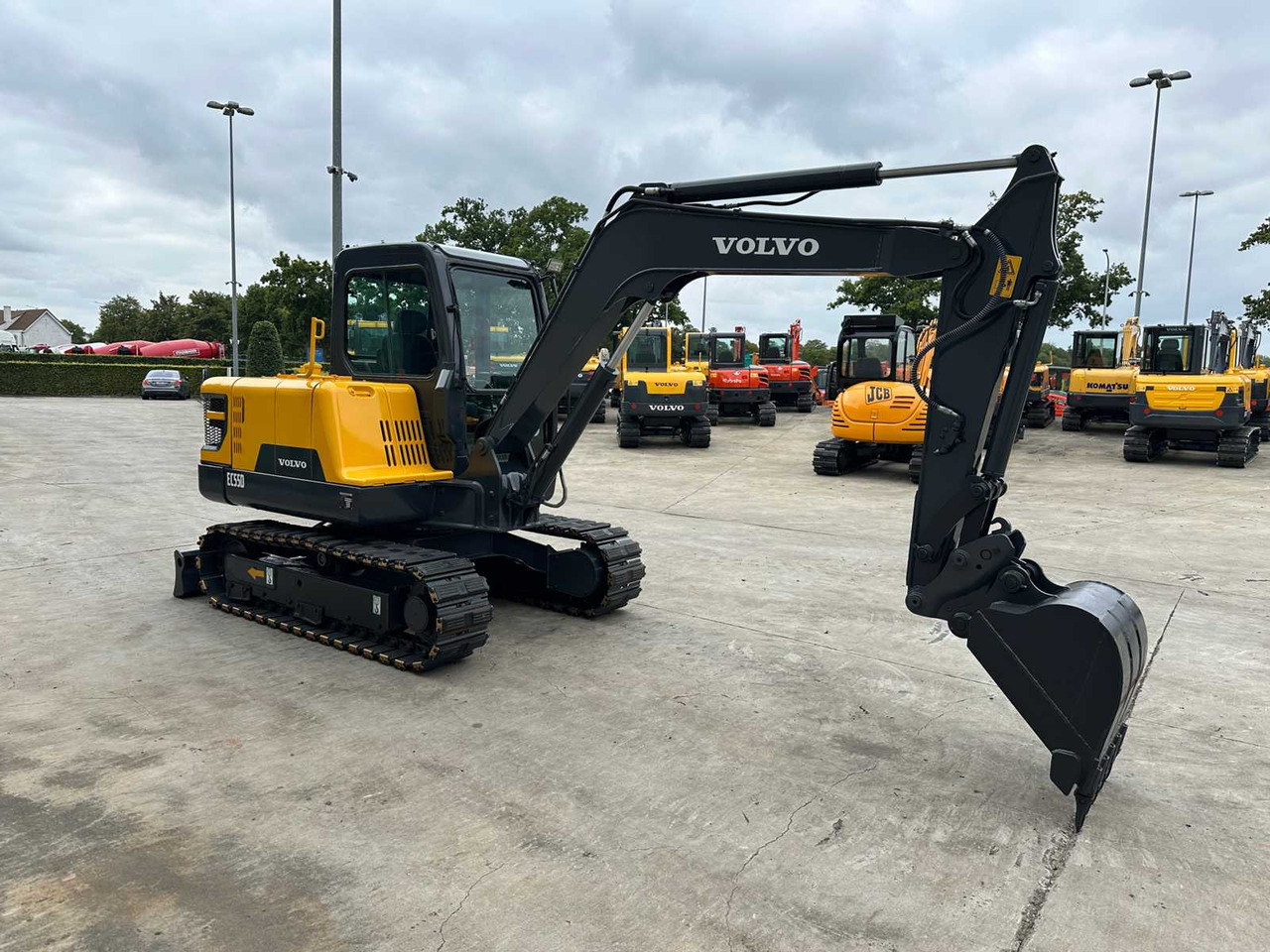 VOLVO EC55D - 크롤러 굴삭기 : 사진 3 VOLVO EC55D - 크롤러 굴삭기 : 사진 3