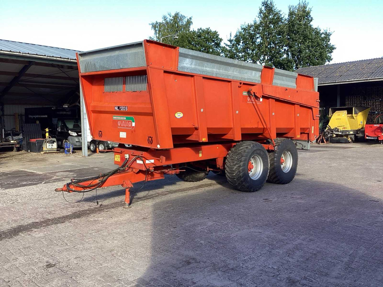 Vaia NL120-S - 농장 티핑 트레일러/ 덤프 : 사진 1 Vaia NL120-S - 농장 티핑 트레일러/ 덤프 : 사진 1