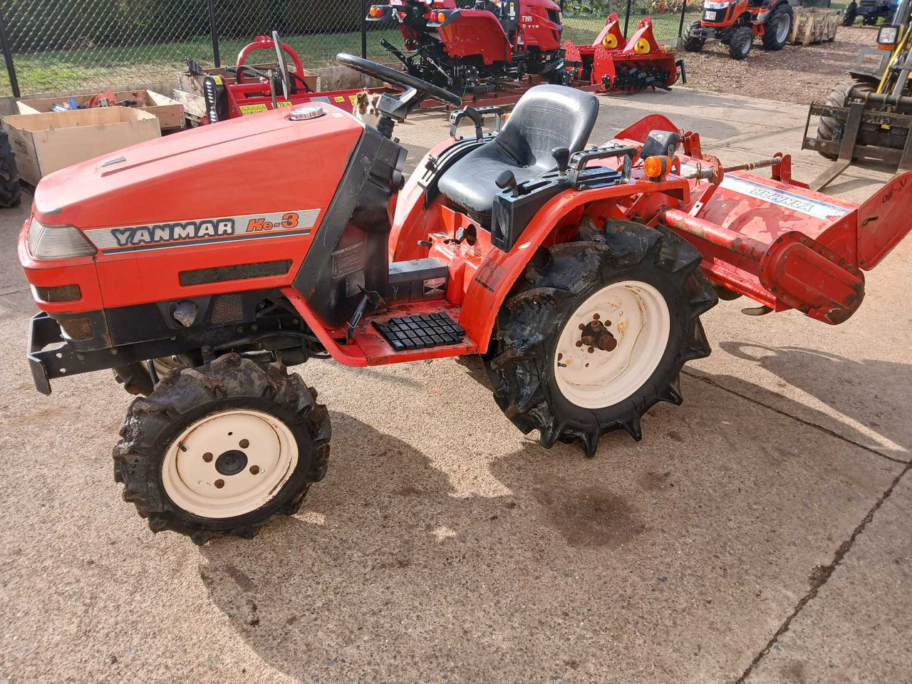 Yanmar Ke-3 - 스트래들 트랙터 : 사진 3 Yanmar Ke-3 - 스트래들 트랙터 : 사진 3