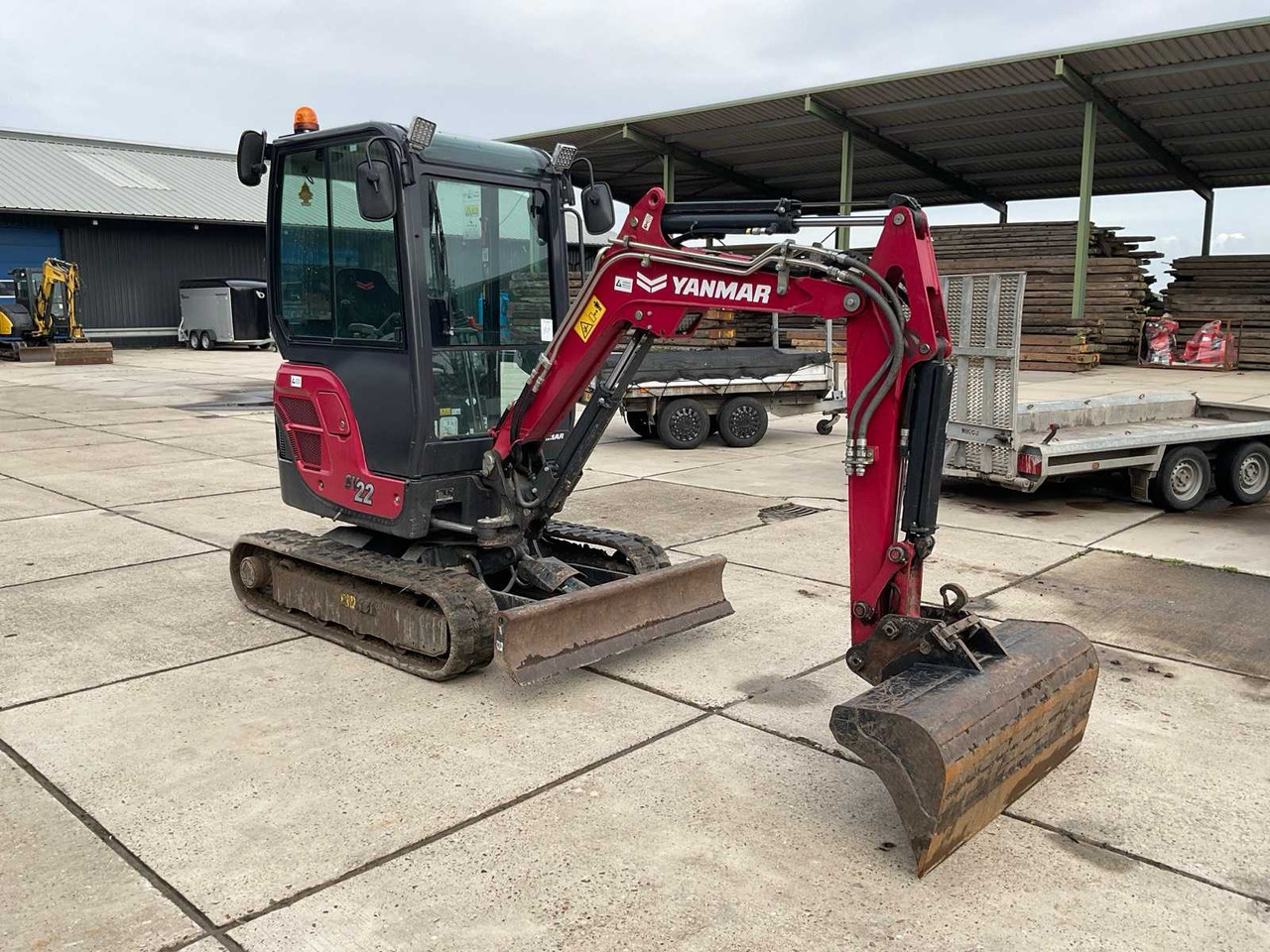 Yanmar SV22 - 미니 굴삭기 : 사진 3 Yanmar SV22 - 미니 굴삭기 : 사진 3