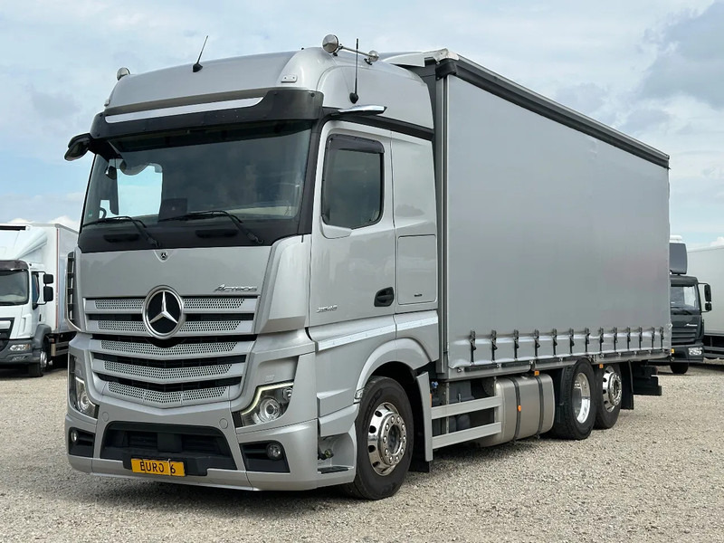 Mercedes-Benz Actros ACTROS 2545LL 2020. Als in nieuwstaat!! - 커튼사이더 트럭 : 사진 1 Mercedes-Benz Actros ACTROS 2545LL 2020. Als in nieuwstaat!! - 커튼사이더 트럭 : 사진 1