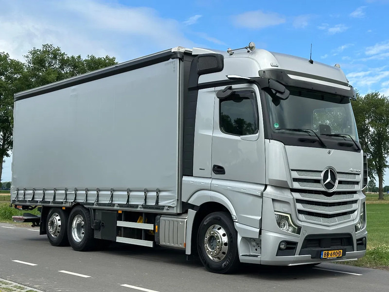 Mercedes-Benz Actros ACTROS 2545LL EURO6. 2021. Schuifzeil Bakwagen met Laadklep. - 커튼사이더 트럭 : 사진 5 Mercedes-Benz Actros ACTROS 2545LL EURO6. 2021. Schuifzeil Bakwagen met Laadklep. - 커튼사이더 트럭 : 사진 5