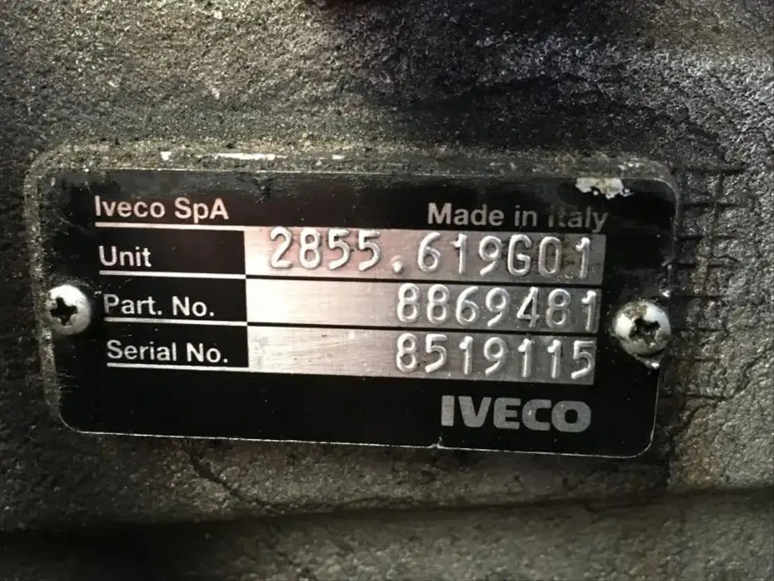 Iveco Versnellingsbak 2855.619G01 - 기어박스 및 부품 트럭 용 : 사진 4 Iveco Versnellingsbak 2855.619G01 - 기어박스 및 부품 트럭 용 : 사진 4