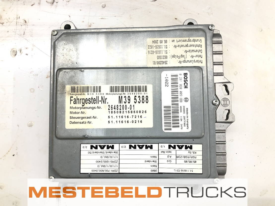 MAN EDC unit M 2000 - 전기 설비 트럭 용 : 사진 1 MAN EDC unit M 2000 - 전기 설비 트럭 용 : 사진 1