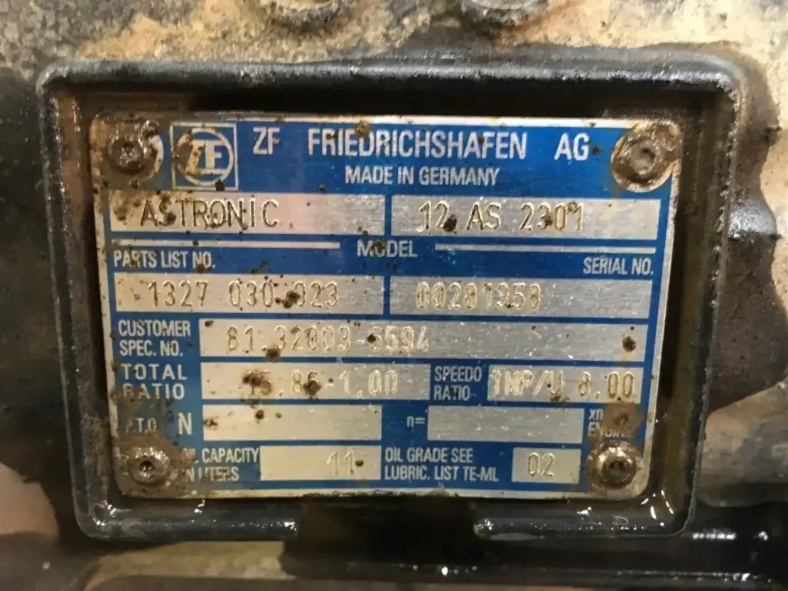 MAN Versnellingsbak 12AS2301TD - 기어박스 및 부품 트럭 용 : 사진 5 MAN Versnellingsbak 12AS2301TD - 기어박스 및 부품 트럭 용 : 사진 5