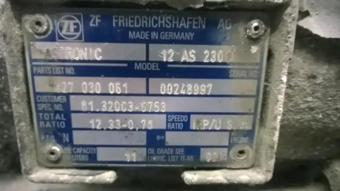 MAN Versnellingsbak - 기어박스 및 부품 트럭 용 : 사진 4 MAN Versnellingsbak - 기어박스 및 부품 트럭 용 : 사진 4