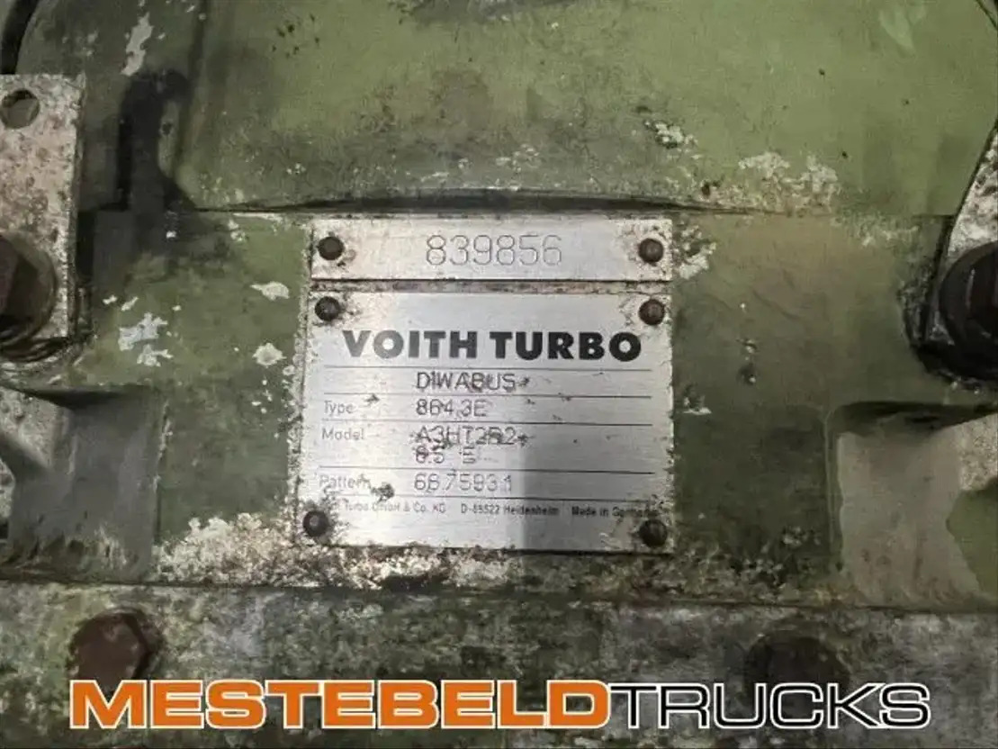 Voith Voith 864.3E automaatbak - 기어박스 및 부품 트럭 용 : 사진 2 Voith Voith 864.3E automaatbak - 기어박스 및 부품 트럭 용 : 사진 2